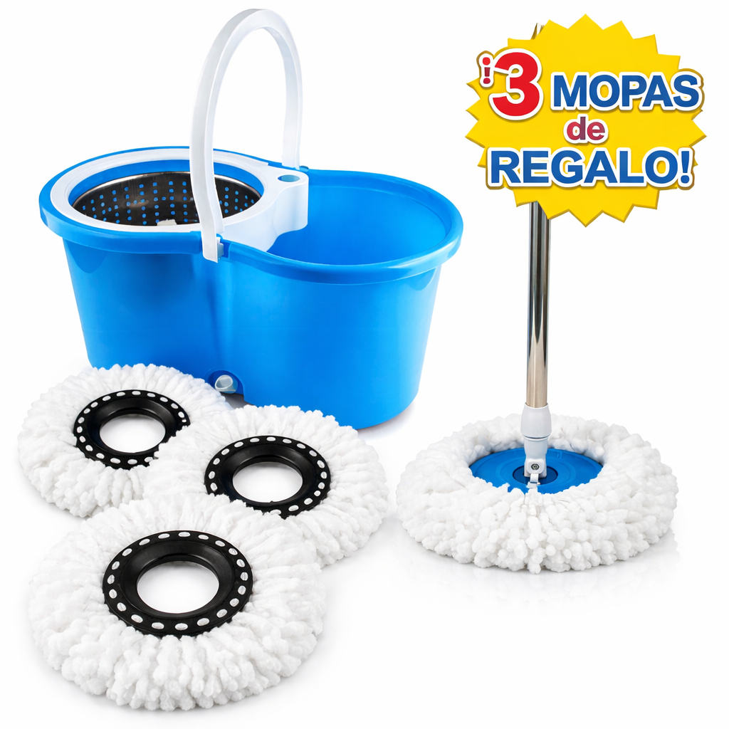 Cabezal giratorio limpiador de pisos