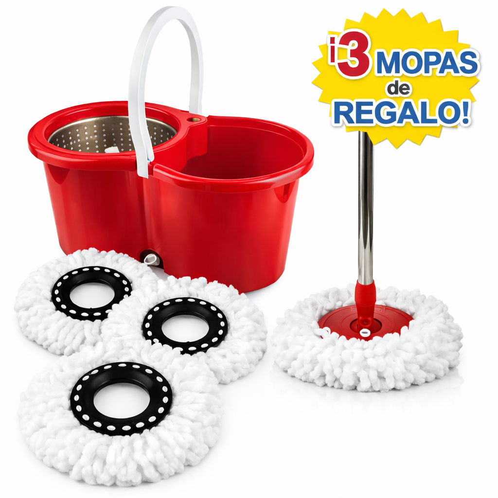 Cabezal giratorio limpiador de pisos